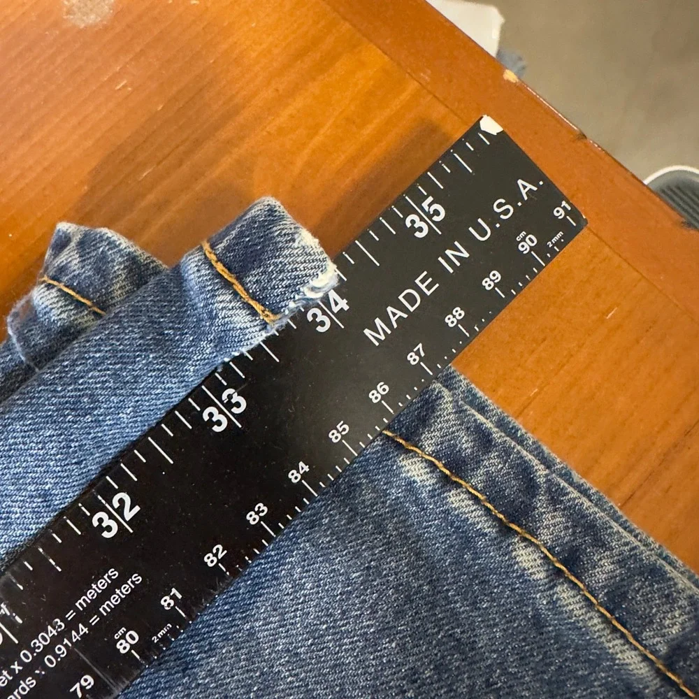 Levi's 511 Slim Fit Jeans Mens 32x34 Blue Medium Wash Denim Casual‎ Streetwear
